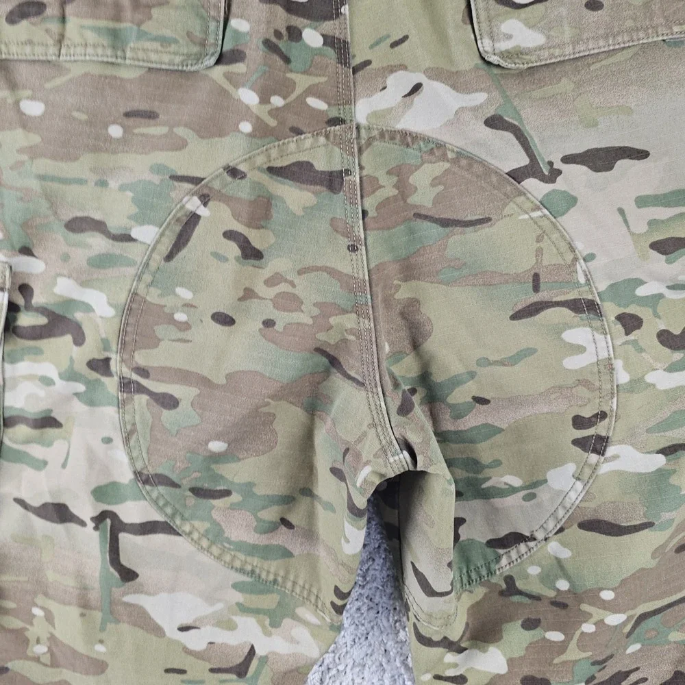 5.11 Tactical Mens Relaxed Fit TDU Cargo Pants 34x27.5 MultiCam Camo Double Knee